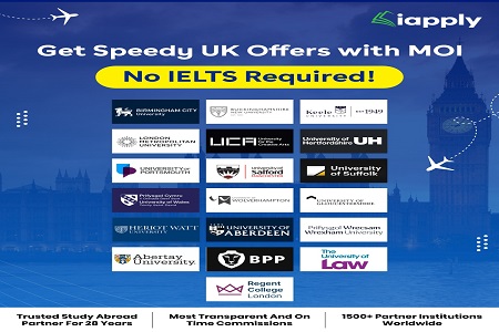 Get Speedy UK Offers - No IELTS Needed with MOI!